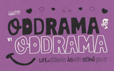 Oddrama Font