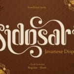 Sidosari Font