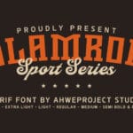 Slamron Font