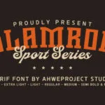 Slamron Font