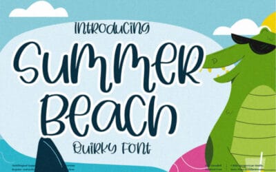 Summer Beach Font