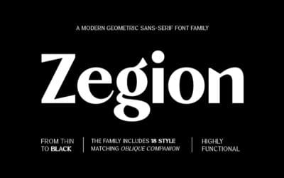 Zegion Font