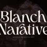 Blach Narative Font