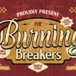 Burning Breakers Font