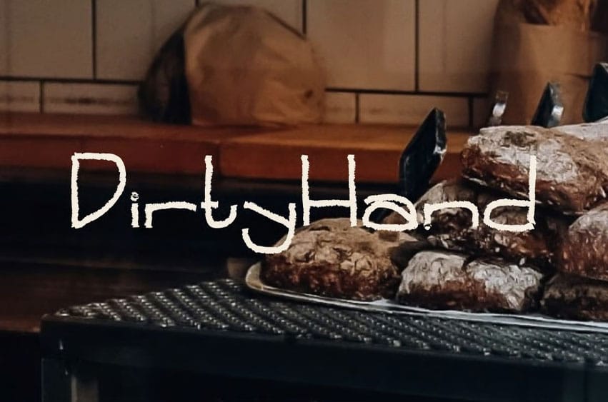Dirty Hand Font