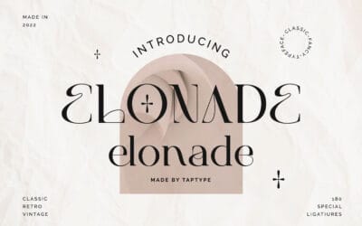 Elonade Font