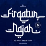 Firqatun Najah Font