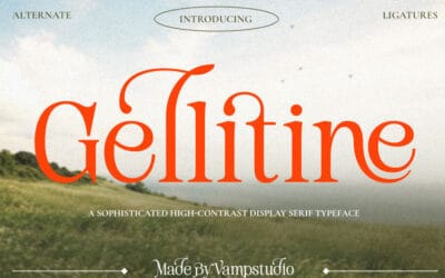 Gellitine Font