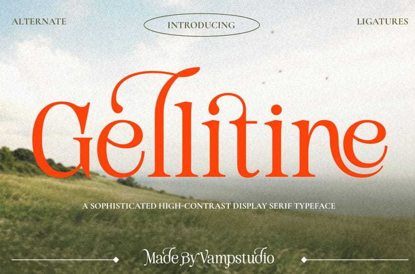 Gellitine Font