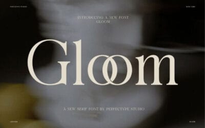 Gloom Serif Font