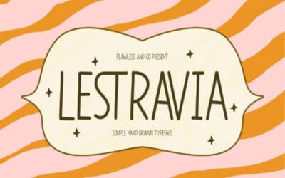 Lestravia Font