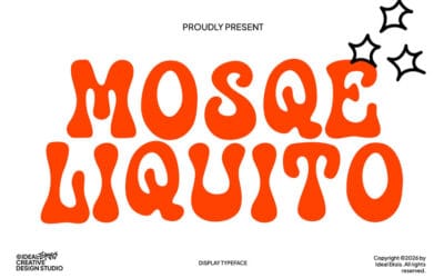 Mosqe Liquito Font