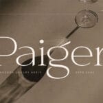 Paiger Font