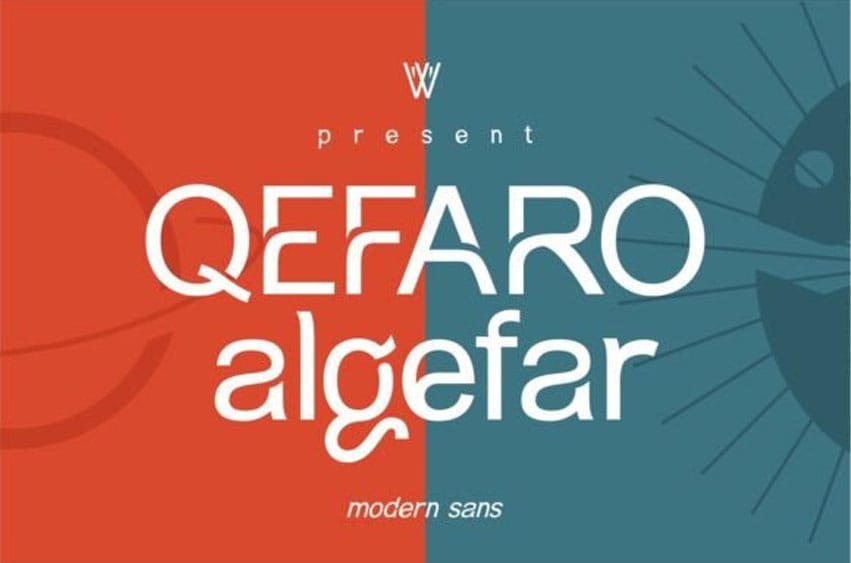 Qefaro Algefar Font