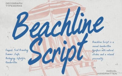 Beachline Script Font