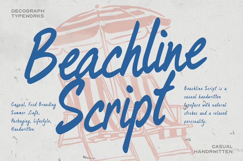 Beachline Script Font