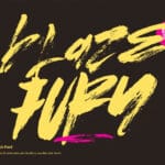 Blaze Fury Font