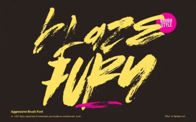 Blaze Fury Font