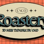 CS Roastery 3D Font