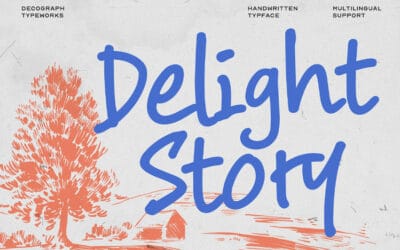 Delight Story Font