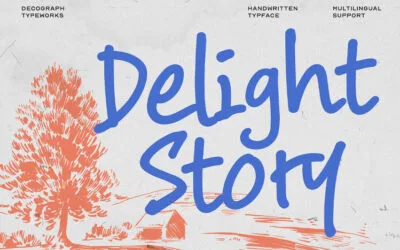 Delight Story Font