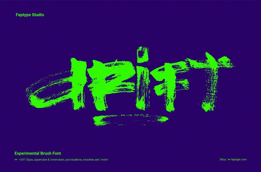 Drift Font