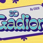 Gadion 3D Font