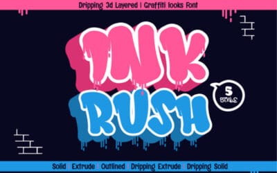 Ink Rush Font