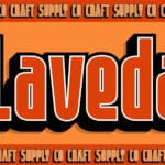 Laveda 3D Font