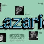 Lazario 3D Font