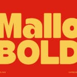 Mallo Bold Font