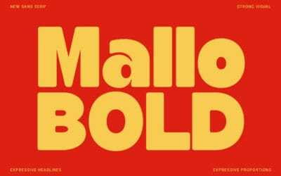 Mallo Bold Font