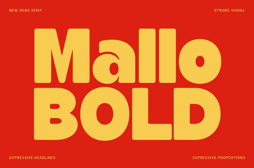 Mallo Bold Font