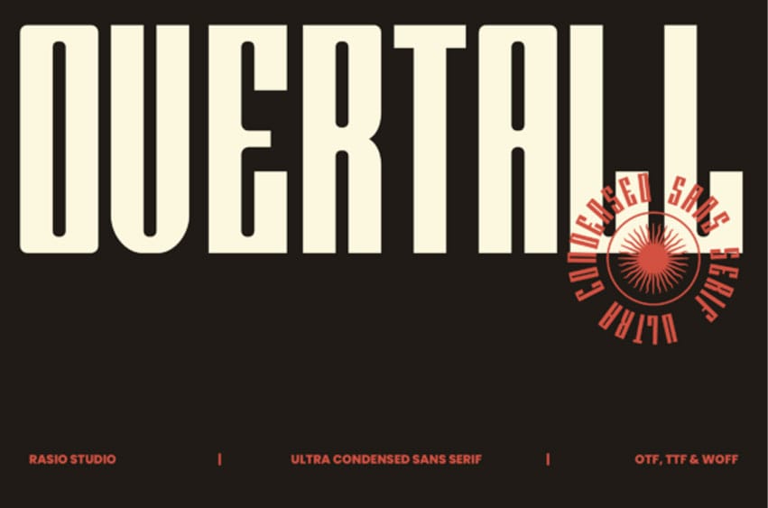 Overtall Font