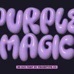 Purple Magic Font