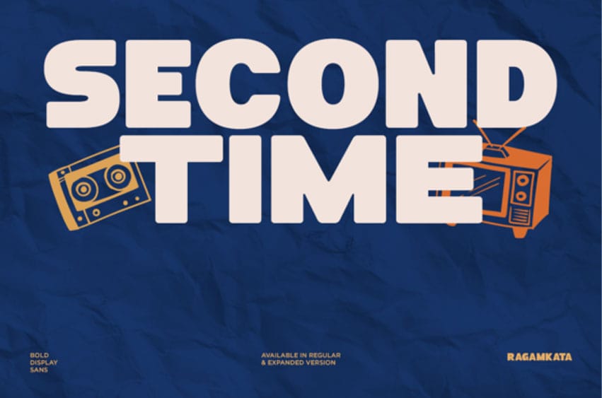 Second Time Font