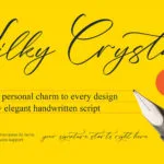 Silky Crystal Font