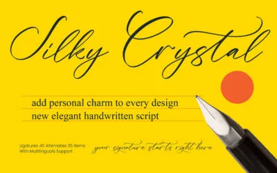 Silky Crystal Font